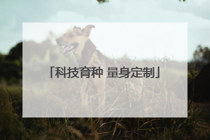 科技育种 量身定制