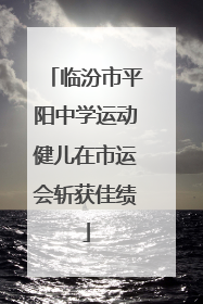 临汾市平阳中学运动健儿在市运会斩获佳绩