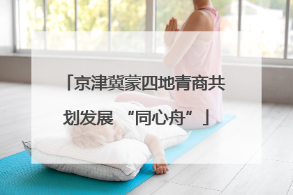 京津冀蒙四地青商共划发展 “同心舟”