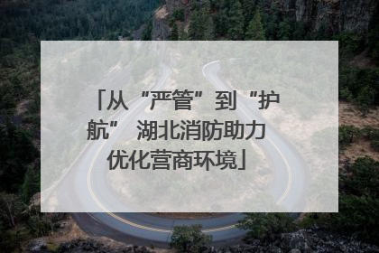 从“严管”到“护航” 湖北消防助力优化营商环境