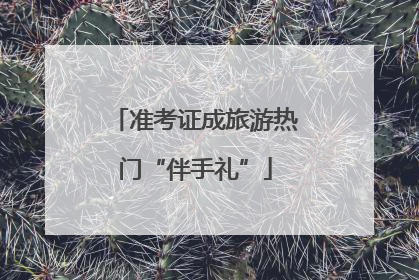 准考证成旅游热门“伴手礼”