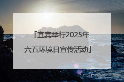 宜宾举行2025年六五环境日宣传活动