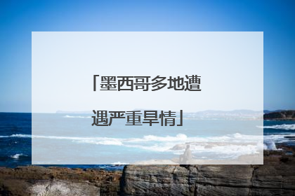 墨西哥多地遭遇严重旱情