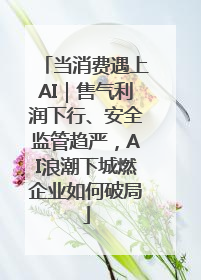 当消费遇上AI｜售气利润下行、安全监管趋严，AI浪潮下城燃企业如何破局