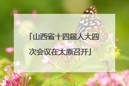 山西省十四届人大四次会议在太原召开