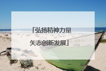弘扬精神力量 矢志创新发展
