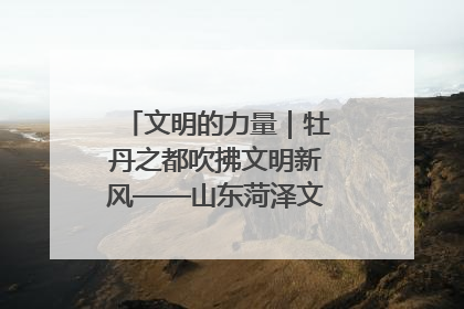 文明的力量｜牡丹之都吹拂文明新风——山东菏泽文明创建一线见闻