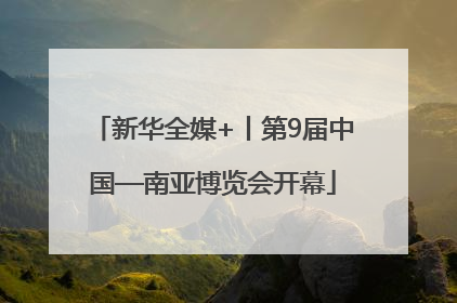 新华全媒+丨第9届中国—南亚博览会开幕
