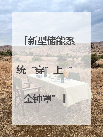 新型储能系统“穿”上“金钟罩”