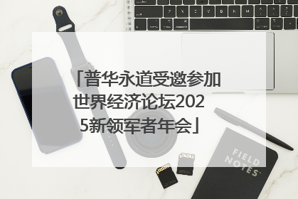 普华永道受邀参加世界经济论坛2025新领军者年会