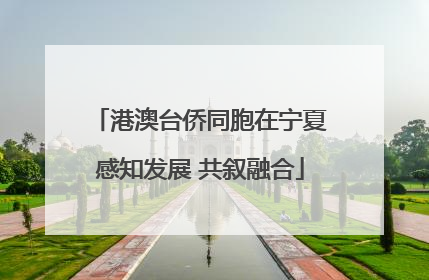 港澳台侨同胞在宁夏感知发展 共叙融合