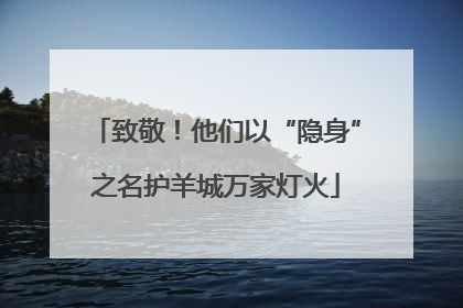 致敬！他们以“隐身”之名护羊城万家灯火
