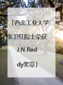 西北工业大学张卫红院士荣获J.N.Reddy奖章