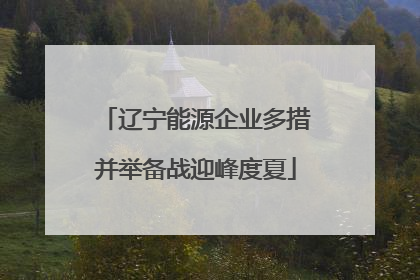 辽宁能源企业多措并举备战迎峰度夏