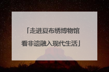 走进夏布绣博物馆 看非遗融入现代生活