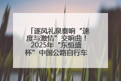 逐风礼泉奏响“速度与激情”交响曲！2025年“东恒盛杯”中国公路自行车联赛第五站（陕西·礼泉站）正式开赛