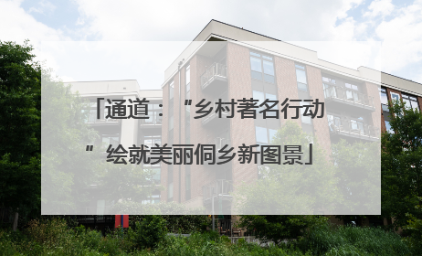 通道：“乡村著名行动”绘就美丽侗乡新图景