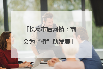 长葛市后河镇：商会为“桥”助发展