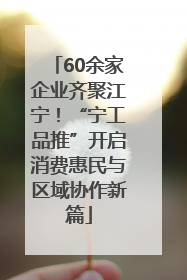 60余家企业齐聚江宁！“宁工品推”开启消费惠民与区域协作新篇