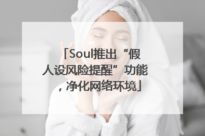 Soul推出“假人设风险提醒”功能，净化网络环境